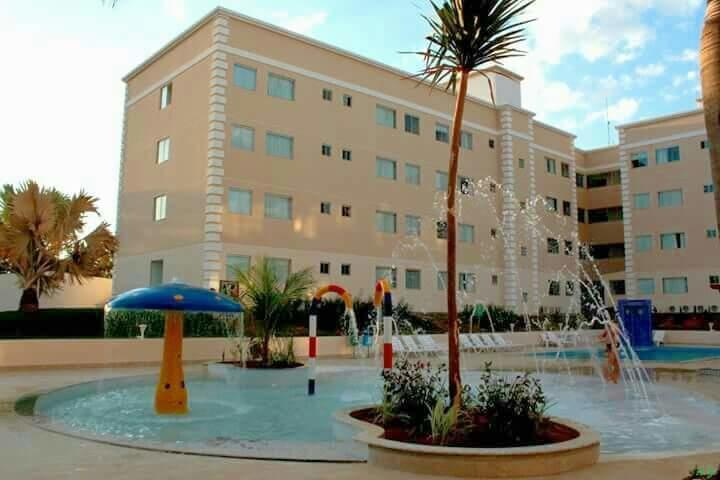 Apartamento no Encontro das Águas Caldas Novas Esterno foto